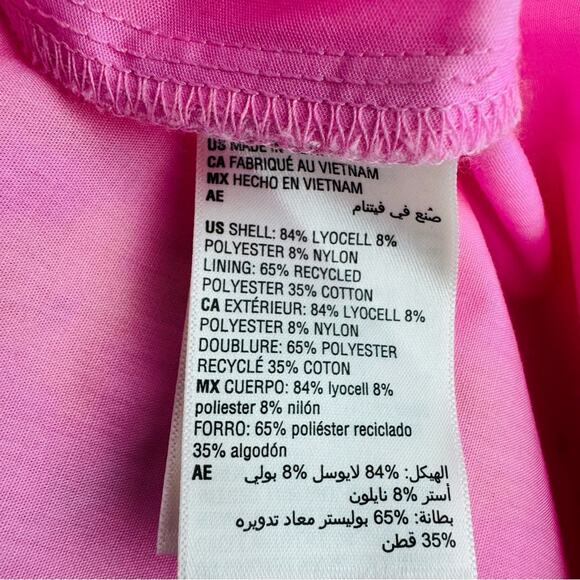 On 34th Womens Sunray Dress Pink Yellow Floral Print Maxi Size S New - Picture 7 of 14